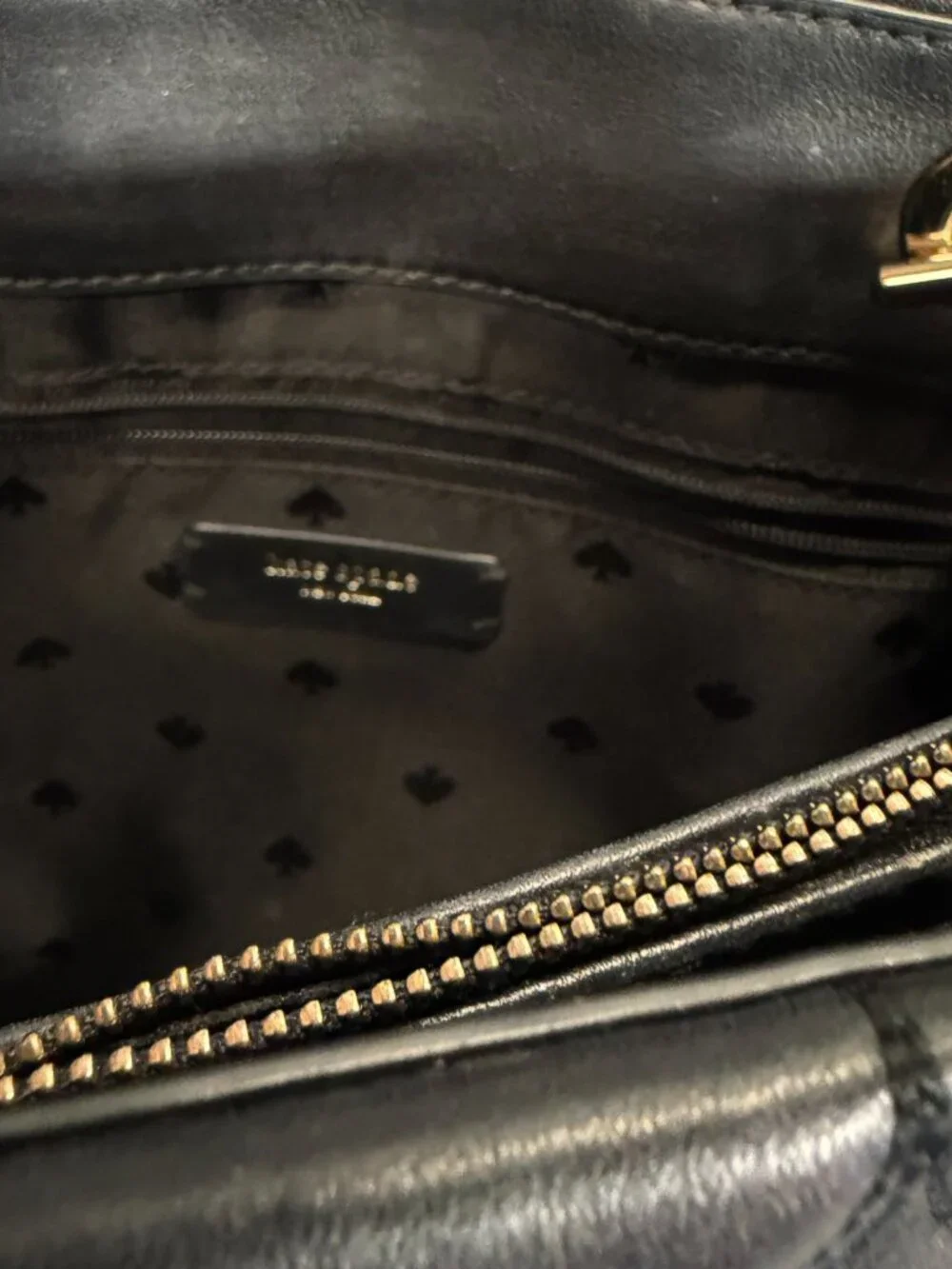 KATE SPADE New York Meena Briar Lane Quilted Black Purse